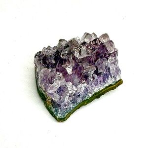 Amethyst Druzy Cluster Crystal with Properties